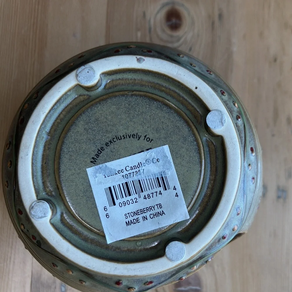 Yankee Candle Stoneberry Tart Warmer Wax Melt Votice Holder